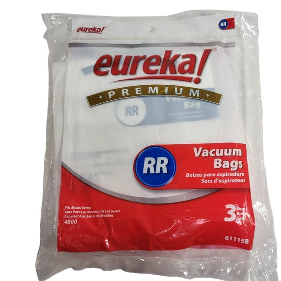 Eureka Premium RR Vacuum Bags 3 Packs 3 Bags Per Pack 9 Bags Series 4800 61115A - Picture 3 of 9